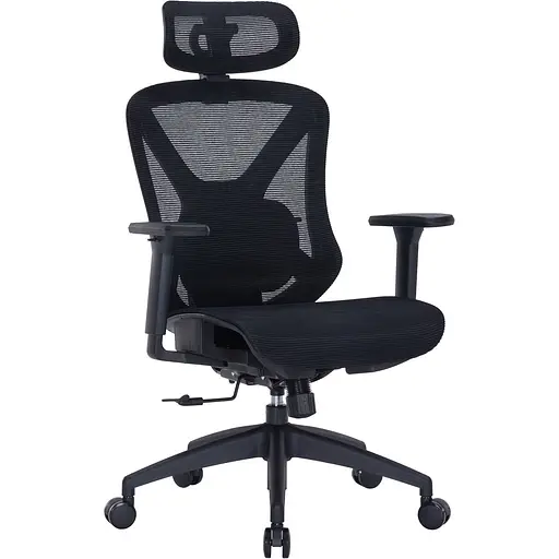 Офісне крісло Officepro Atlas OC630-B-B-B Black [148898] - фото 3