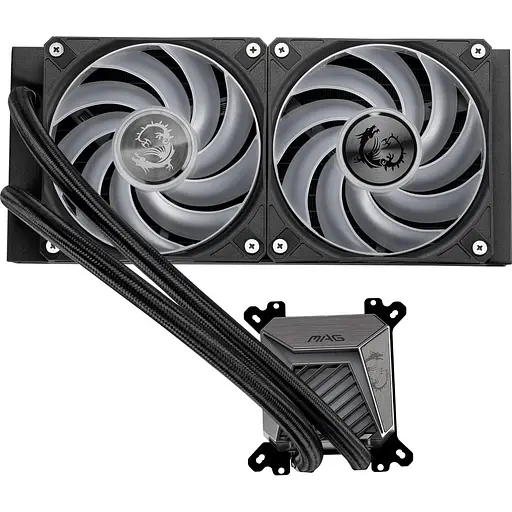 СВО MSI MAG CoreLiquid A15 240 Black (MAG CORELIQUID A15 240) Б/у - фото 3