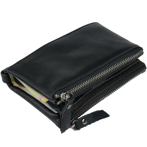 Кожаный кошелек Vintage 9х11.5х3 см acs0018162 - фото 5