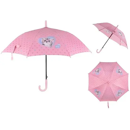 Парасолька Kite для дiвчинки SP25-2001 Рожевий - фото 1