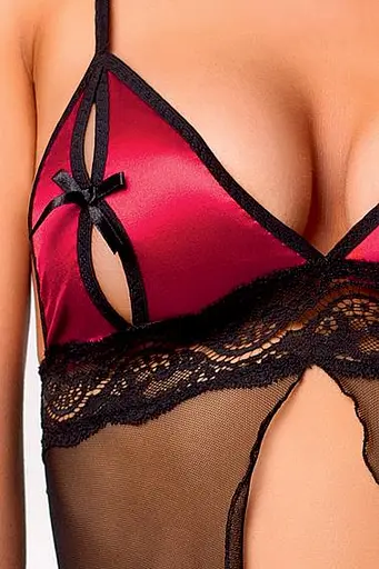 Комплект білизни Casmir Carisma XXL/XXXL (червоний з чорним) - фото 5