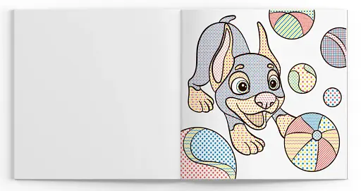 Водяні розмальовки. Песики - фото 2