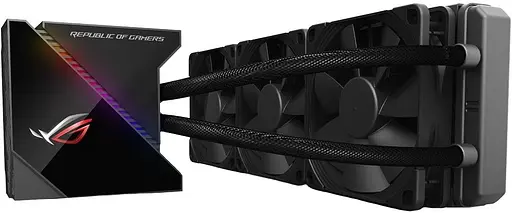 СВО ASUS ROG Ryujin 3x120mm Aura OLED (90RC0020-M0UAY0) - фото 1