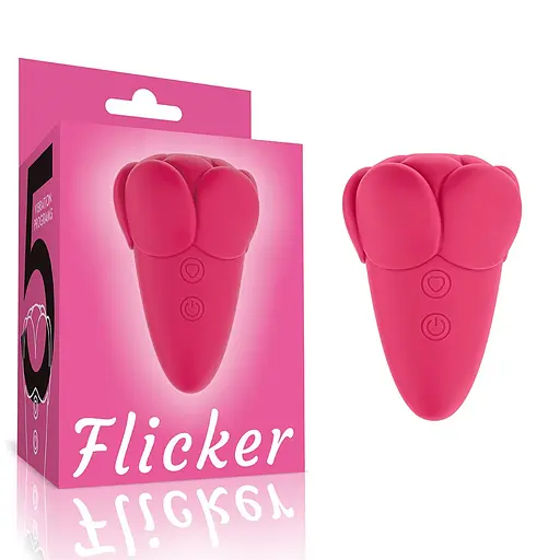 Вібратор для клітора Love Toy Flicker 9.7 см (рожевий) - фото 6