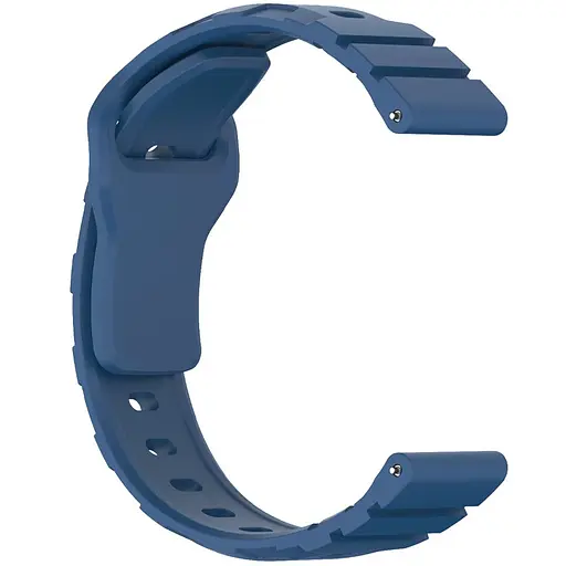 Силиконовый ремешок Defense для Smart Watch 20mm Blue - фото 3