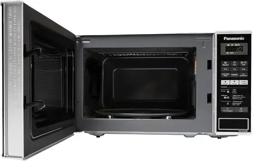 Мікрохвильова піч Panasonic 20л 800Вт гриль дисплей нерж
