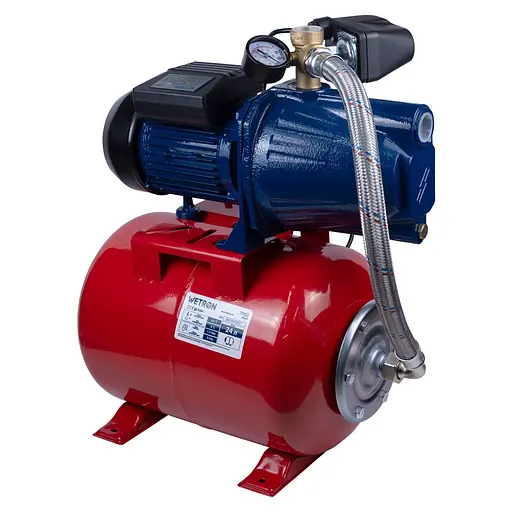 Насосна станція Wetron 1.1кВт Hmax 52м Qmax 70л/хв 775038/24 - фото 4