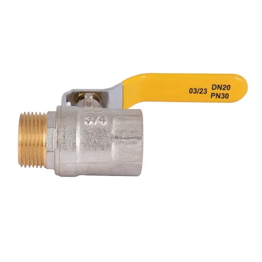 Кран шаровый SD Plus 3/4" ВН для газа (рычаг) SD605G20 - фото 7