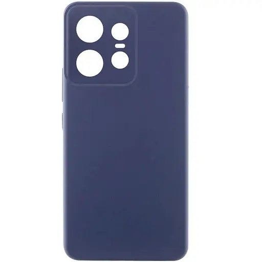 Чохол Silicone Cover Lakshmi Full Camera (AAA) для Motorola Edge 50 Pro Темно-синій / Midnight blue