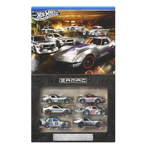 Тематичний набір машинок Hot Wheels ZAMAC (JLB26) - фото 2