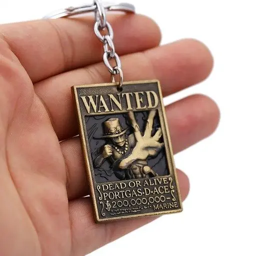 Брелок Ван-Піс One Piece Poster Wanted У розшуку ОР27.022 - фото 2
