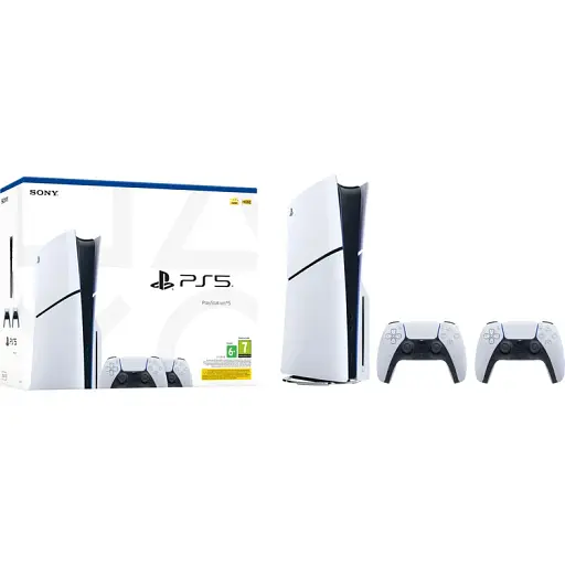 Игровая приставка Sony PlayStation 5 Slim Blu-ray 2 геймпады Dualsense - фото 8