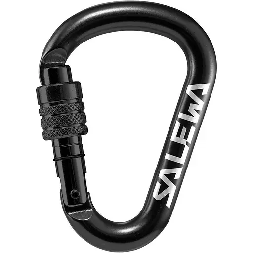 Карабін Salewa HMS Screw G2 Medium Black (1054-013.003.1314)