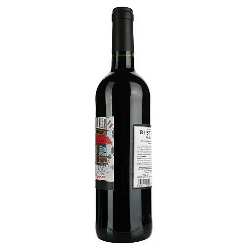Вино Bistrot Merlot Cabernet, 13%, 0,75 л (795862) - фото 3