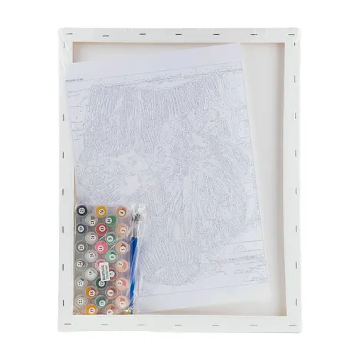 Набір для розпису по номерах "Наодинці" 40*50 см, IDEA2-GX47535, ТМ "99IDEAS" - фото 6