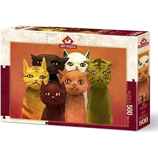 Пазл Art Puzzle Кошачья команда 500 эл. (5092)