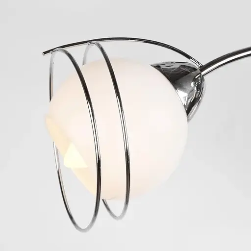 Люстра стельова Brille класична E27 40W CH (LK-257C/5) - фото 2
