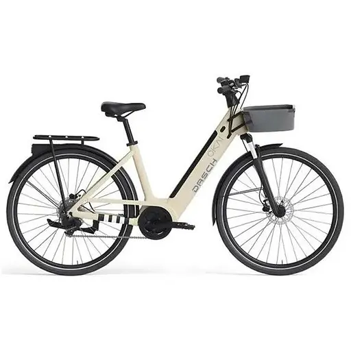 Електровелосипед OKAI EB10 28 дюймів потужністю 250 (500) W Beige - фото 1