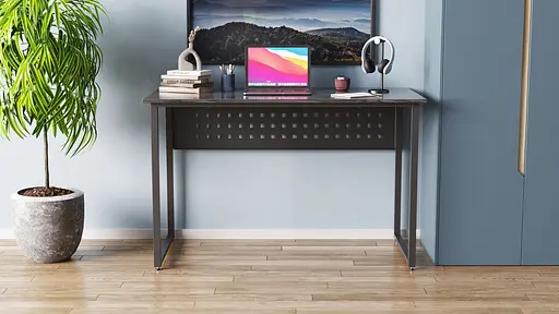 Компьютерный стол Майк 75x100x70 черный ДСП Сосна Кембра 16мм FRD-103881