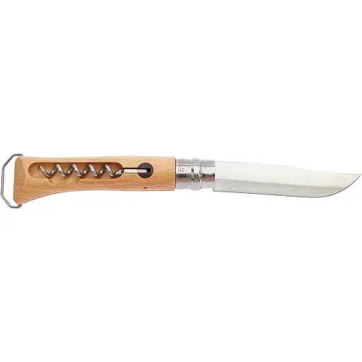 Нож Opinel №10 VRI Inox Corkscrew - фото 2