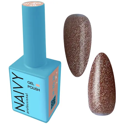 Гель-лак Naivy Professional W-ZG №28, 10 мл