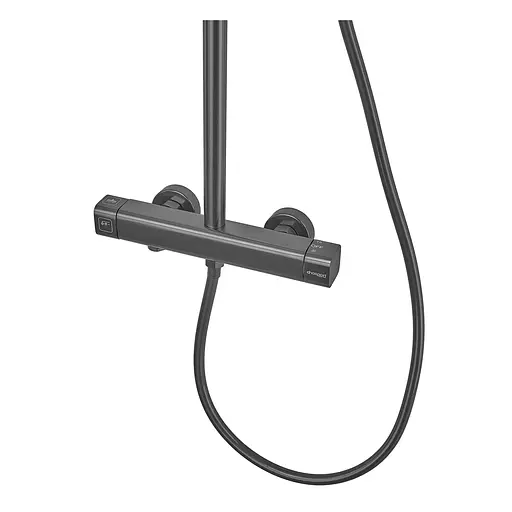 Душова система з алюмінію Champion PBC-009-J 3 режими graphite CH6548, Графіт - фото 4