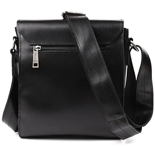 Шкіряна чоловіча сумка через плече TARWA 26х22х6 см nsa0001256 - фото 6