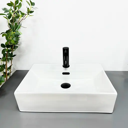 Умивальник VBI Padua white накладний VBI-012200, Білий - фото 3