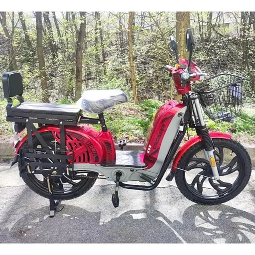 Електроскутер Двомісний Crosser E-Delta (1000W,60V,15Ah) Червоний - фото 4