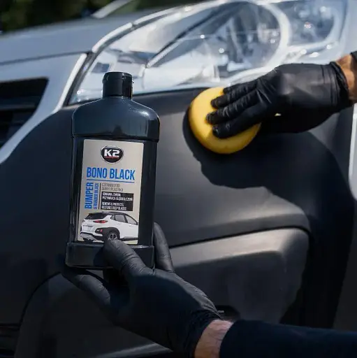 Средство для чернения шин и бамперов K2 Bono Black 500 мл - фото 6