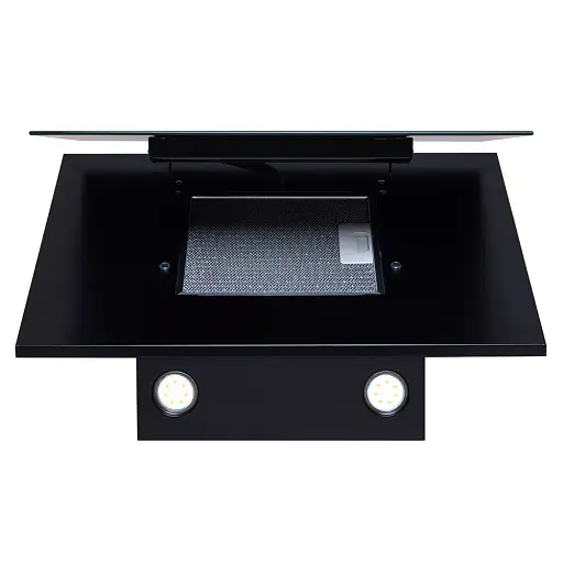 Вытяжка декоративная наклонная Perfelli DNS 6622 BL LED - фото 6