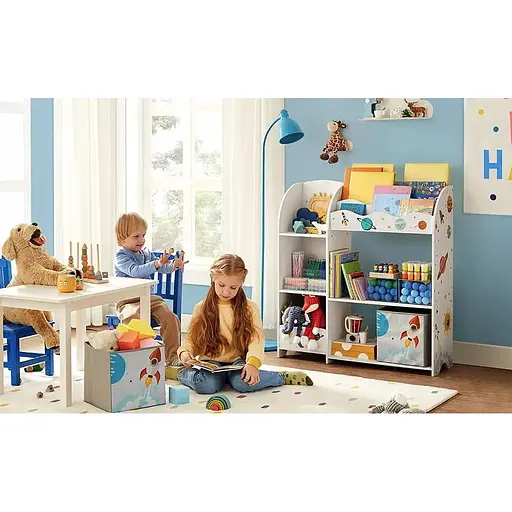 Стеллаж-органайзер Leobert Dreamer + 2 ящика кубика - фото 3