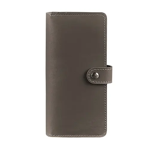 Кожаное женское портмоне 7.0 темно-бежевое. - фото 8