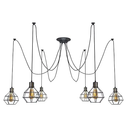 Люстра-паук LS 2100-6G - фото 1