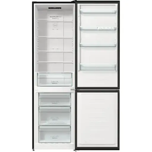 Холодильник Gorenje NRK6202EBXL4 с нижней морозильной камерой - фото 6