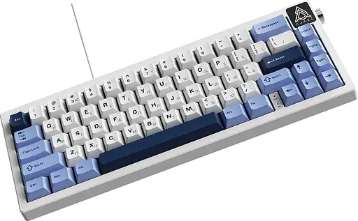 Клавіатура Ajazz AK650 Sea Salt switches Blue White Blue (AK650-SS-BWB) - фото 5