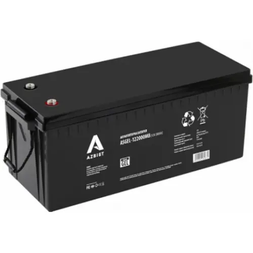 Аккумулятор Azbist Super GEL ASGEL-122000M8, Black Case, 12V 200.0Ah Q1/18