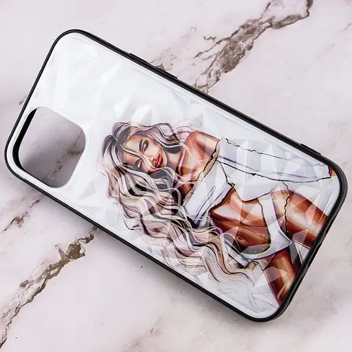 Чехол Epik TPU+PC Prisma Ladies для Apple iPhone 11 Pro 5.8 White - фото 2