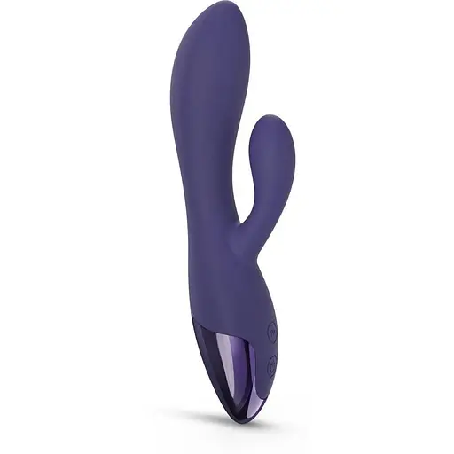 Вібратор-кролик Love To Love Funky Bunny Midnight Indigo: Грайлива подвійна стимуляція Індіго