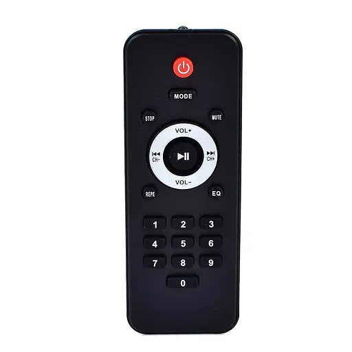 Колонка DR-501, 2.5 кг, мікрофон, FM-радіо, USB, TF-карта, AUX , Bluetooth 4.2, 47x24x18 см, чорна - фото 3