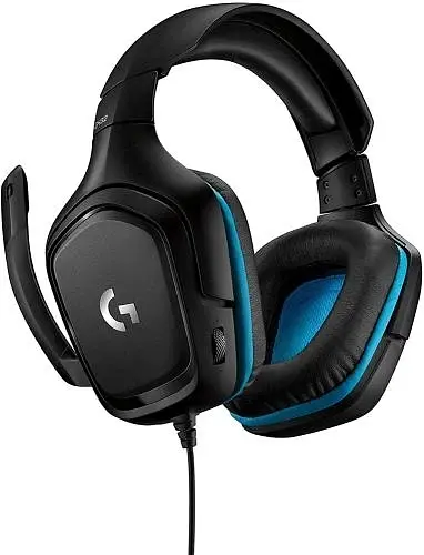 Наушники G432, Black/Blue Logitech teh0020069 - фото 3
