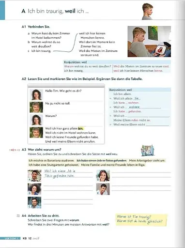 Schritte international. Neu 3. Kursbuch + Arbeitsbuch - фото 11