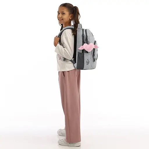 Рюкзак Kite Education teens 2578M HK Сірий (HK26-2578M) - фото 22