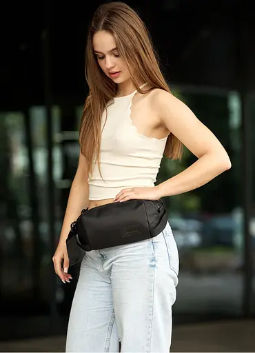 Жіноча сумка бананка Sambag HOLSTER MSH 36 × 14 × 4 см (87118065) - фото 5