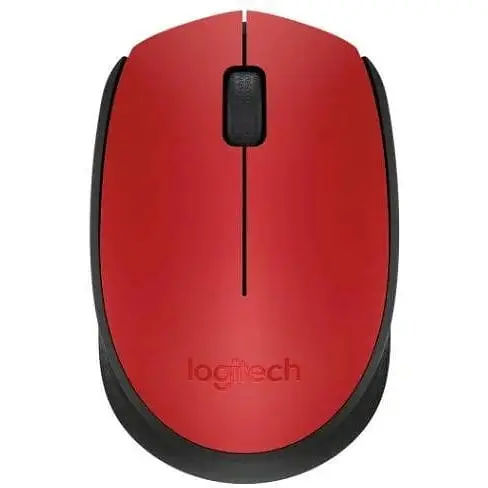 Миша бездротова Logitech M171 Red/чорний USB (2.4 GHz) 1000 dpi 3 кнопки 1xAA (910-004641) - фото 1