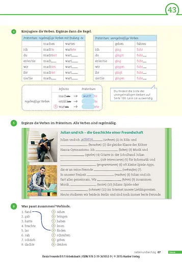 Beste Freunde B1. Paket Arbeitsbuch B1/1 und B1/2 - фото 4