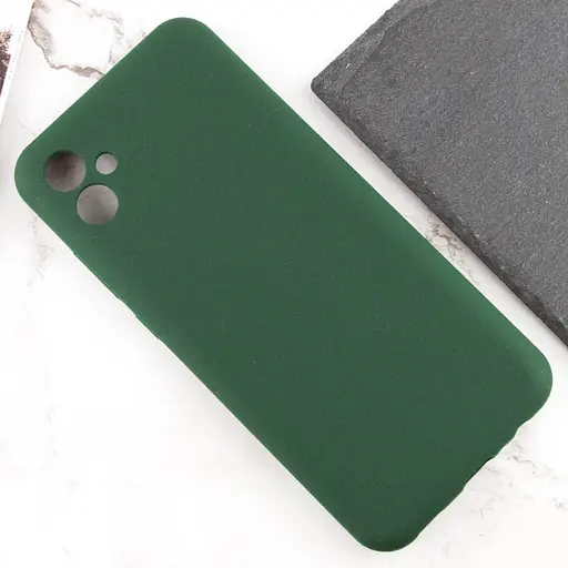 Чехол Lakshmi Silicone Cover Full Camera AAA для Samsung Galaxy A05 Зеленый/Cyprus Green - фото 5