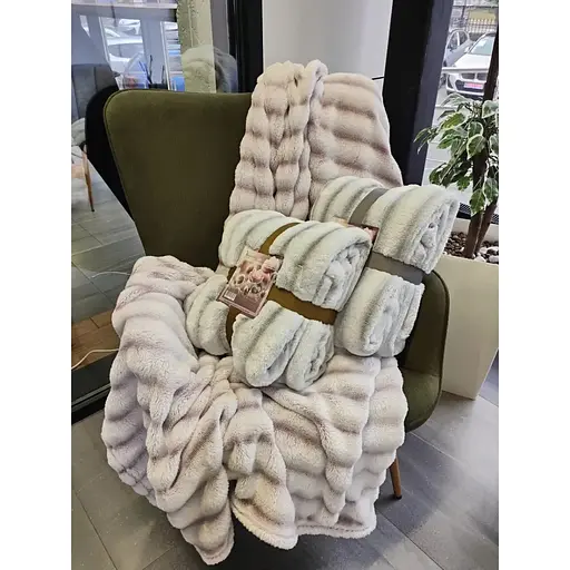 Плед Versailles Шарпей Сиреневый май 150х200 см (147959) - фото 8