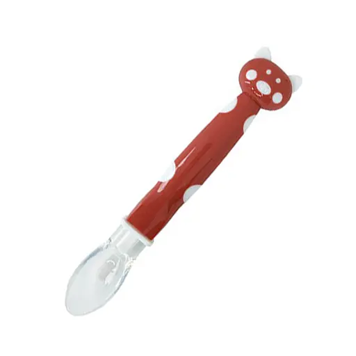 Дитяча силіконова ложка "Хрюшка" MGZ-0114(Brown)