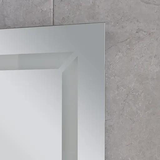 Дзеркало Mixxus Light MR01-70x50 (годинник, LED-підсвічування, антизапотівання) MI6000 - фото 3